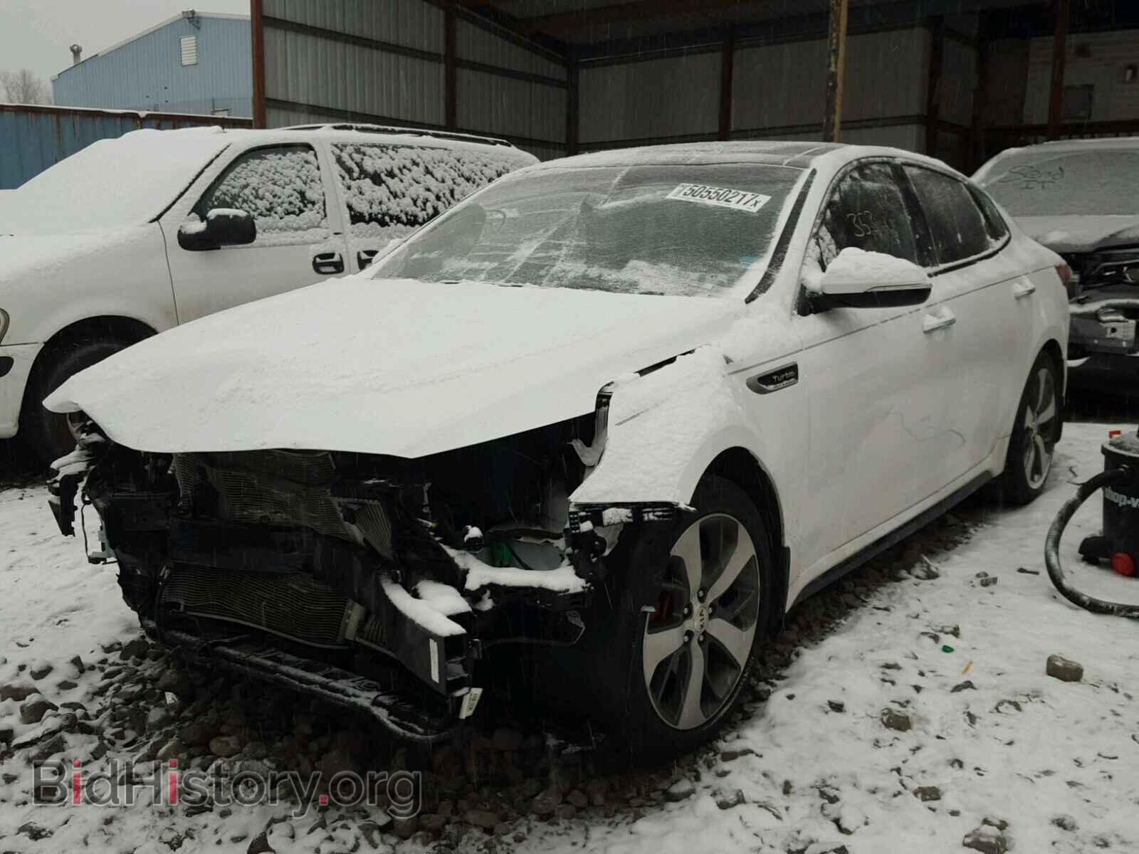 2016 KIA OPTIMA - VIN: 5XXGW4L23GG011682 - Фото 2
