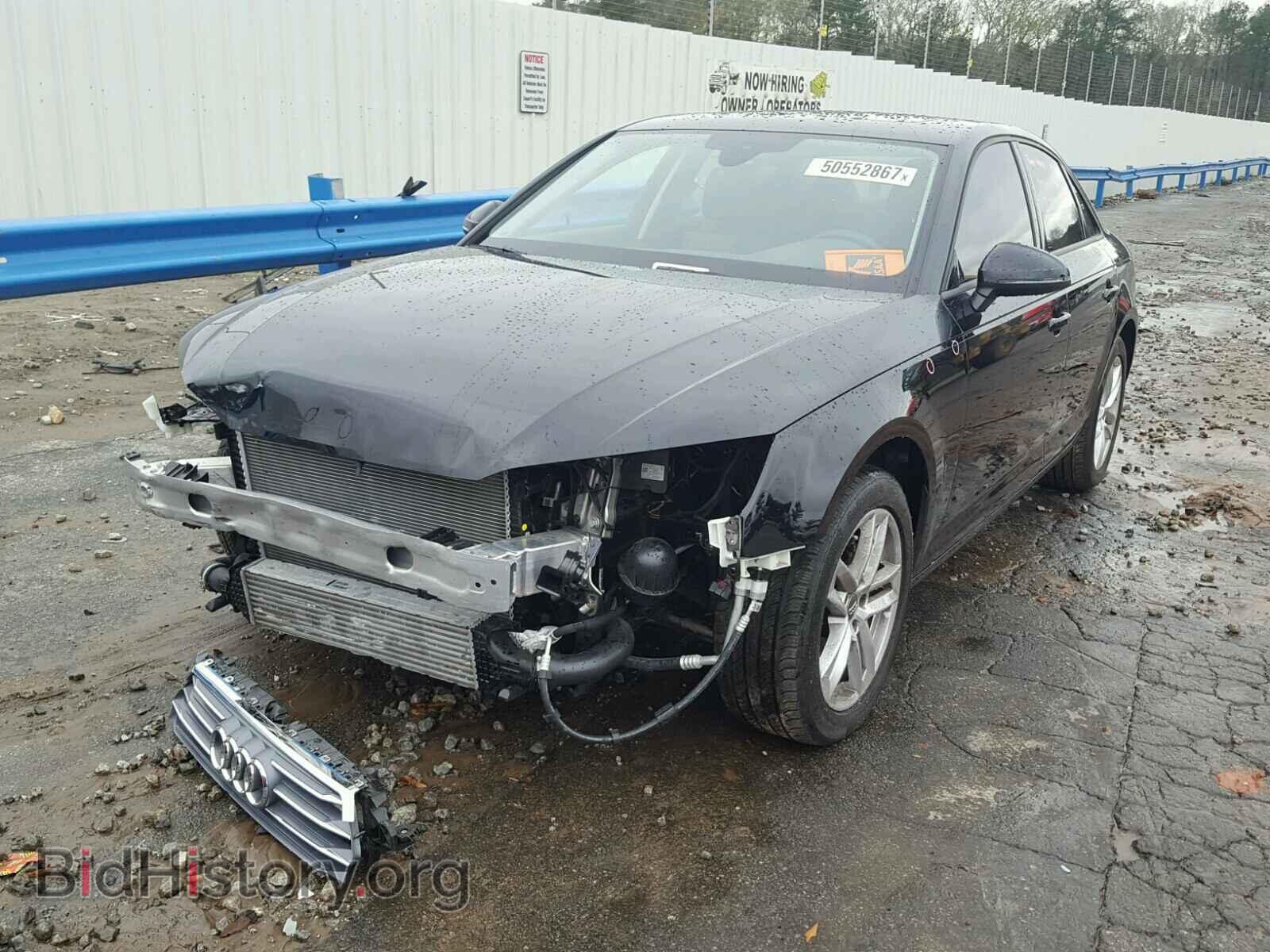 2017 AUDI A4 - VIN: WAUGMAF45HN033428 - Фото 2
