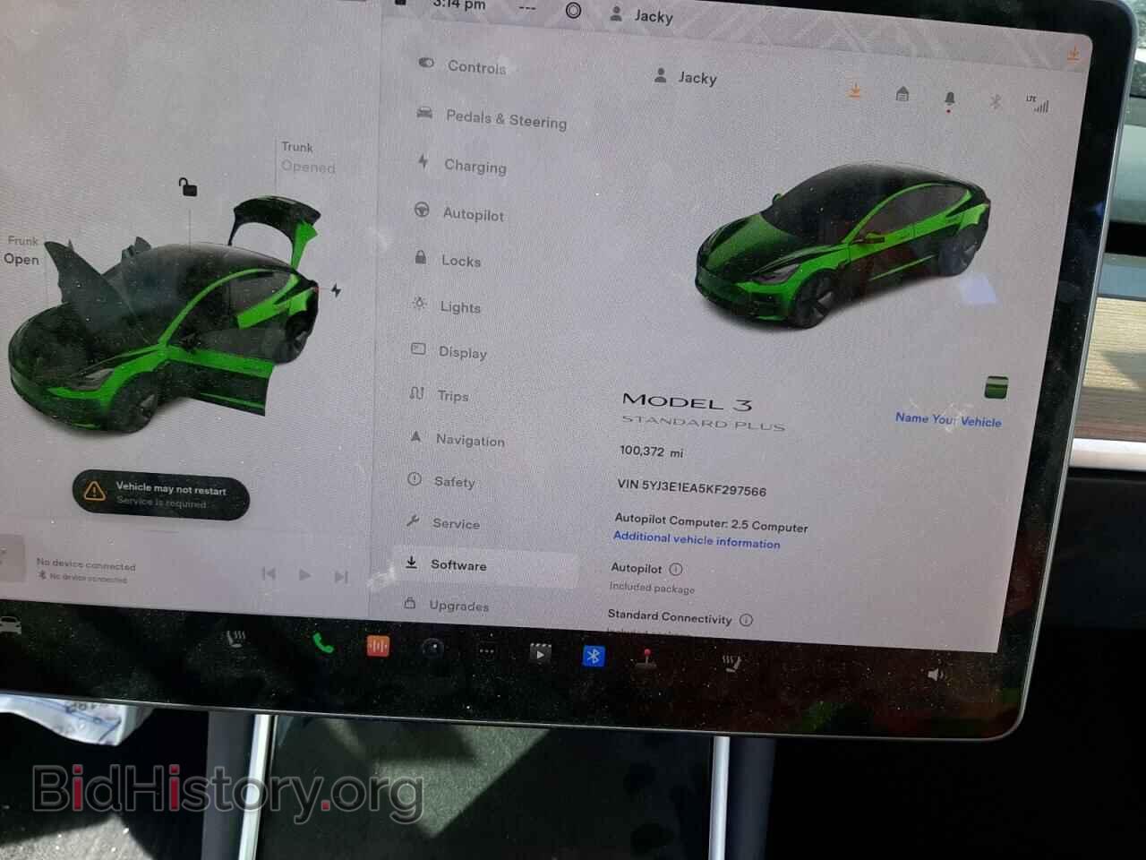 2019 TESLA MODEL 3 - VIN: 5YJ3E1EA5KF297566 - Photo 9