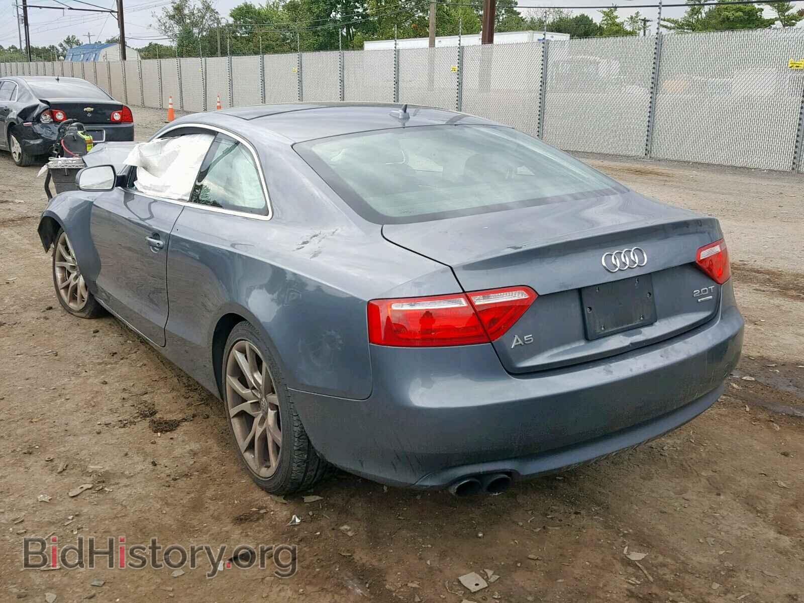 2012 AUDI A5 PREMIUM - VIN: WAUCFAFR6CA044703 - Photo 3