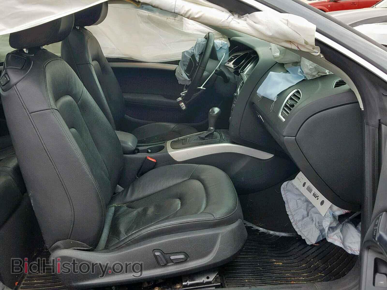 2012 AUDI A5 PREMIUM - VIN: WAUCFAFR6CA044703 - Photo 5