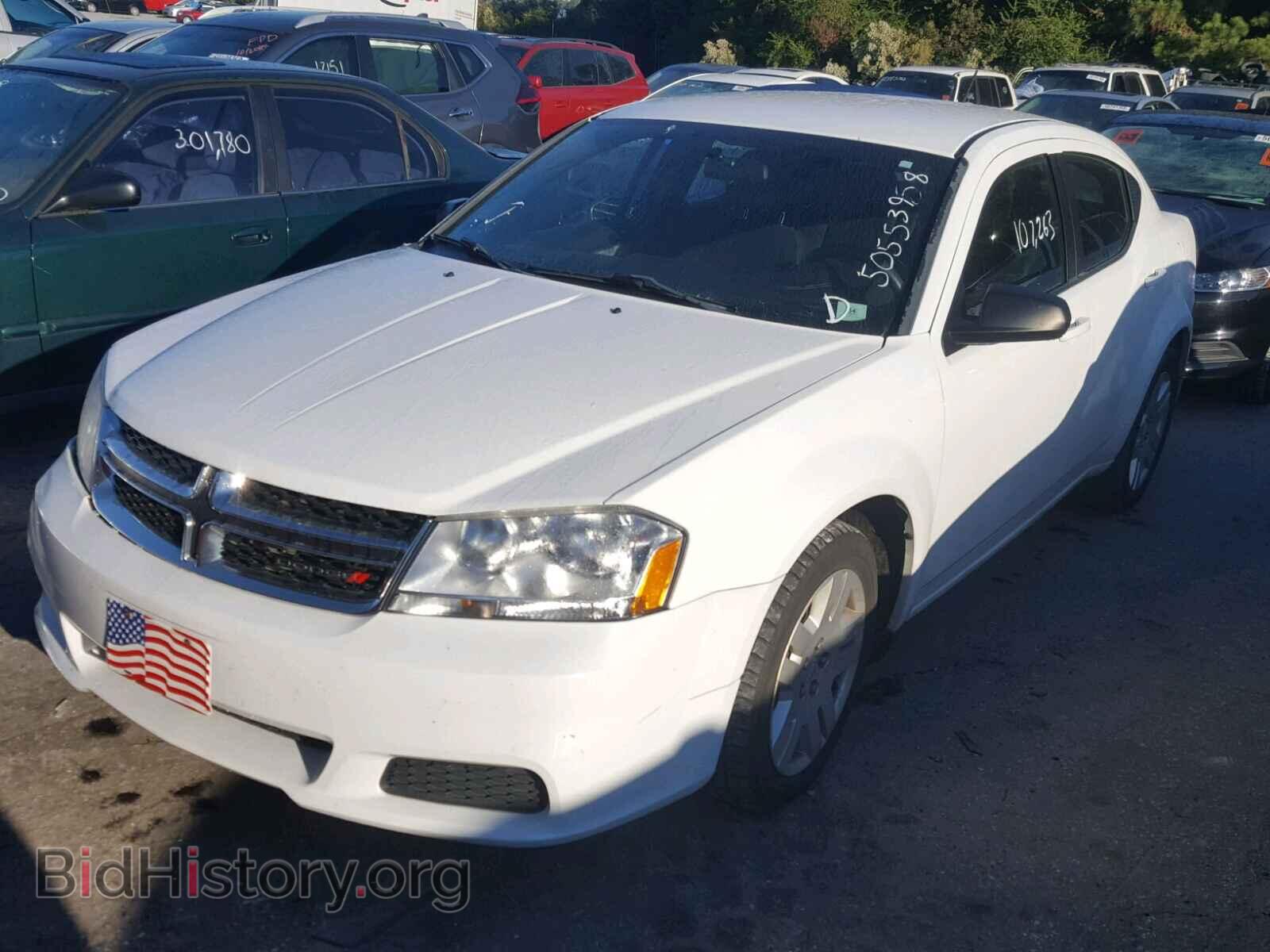 2014 DODGE AVENGER - VIN: 1C3CDZAB3EN126969 - Фото 2