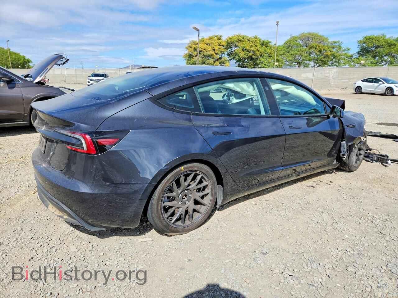 2024 TESLA MODEL 3 - VIN: 5YJ3E1EA8RF738424 - Фото 3
