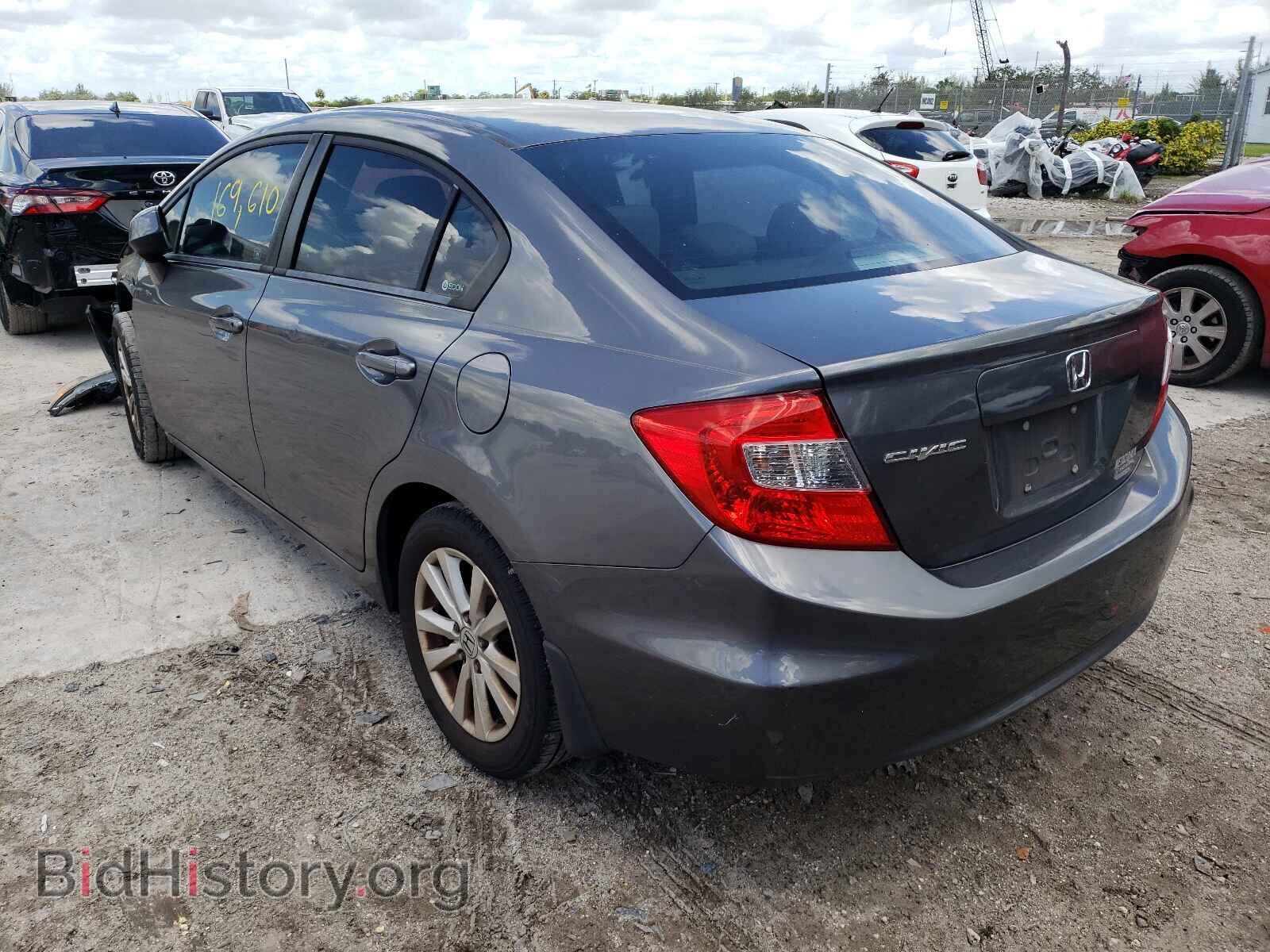 2012 HONDA CIVIC - VIN: 19XFB2F87CE044909 - Фото 3
