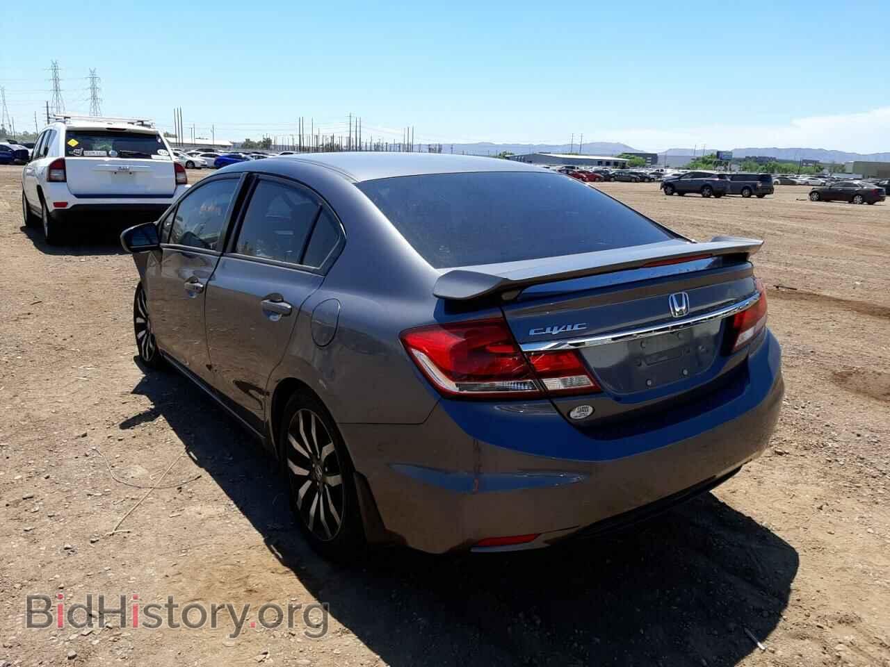 2014 HONDA CIVIC - VIN: 19XFB2F93EE022689 - Фото 3