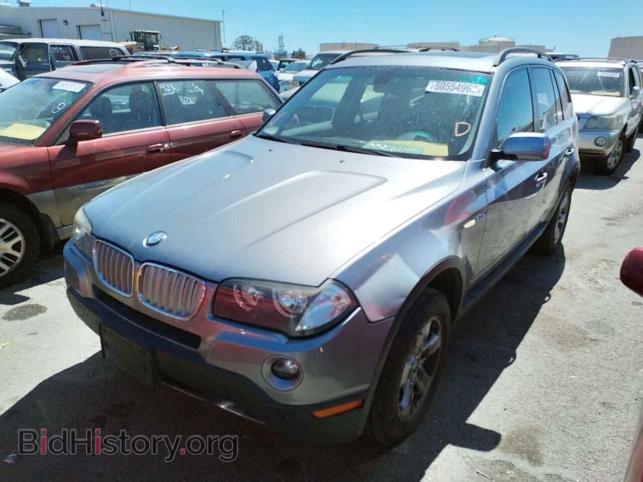 2007 BMW X3 - VIN: WBXPC93437WF03334 - Фото 2