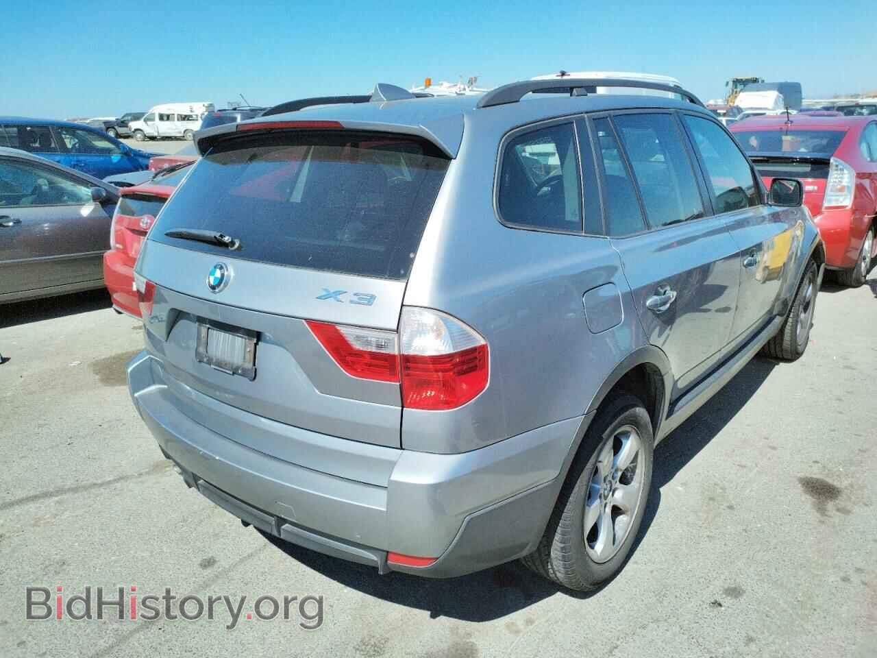 2007 BMW X3 - VIN: WBXPC93437WF03334 - Фото 4