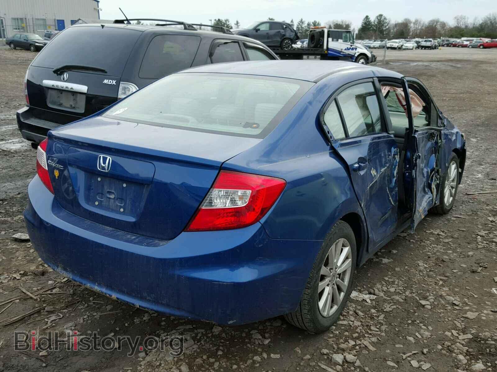 2012 HONDA CIVIC - VIN: 19XFB2F89CE348338 - Фото 4