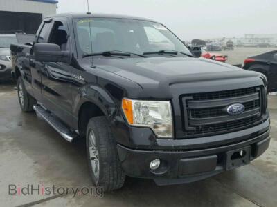 2013 Ford F150 F150 Super, black — VIN 1FTFX1CF8DFD92403, Copart