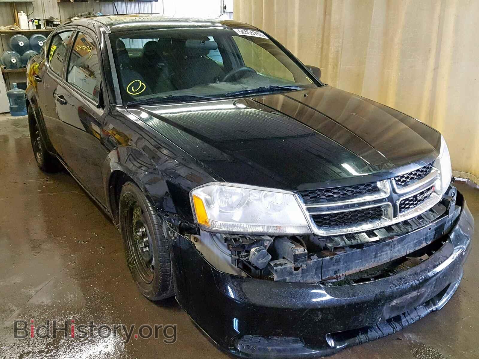 Фотография 1C3CDZAB1DN700726 - DODGE AVENGER 2013