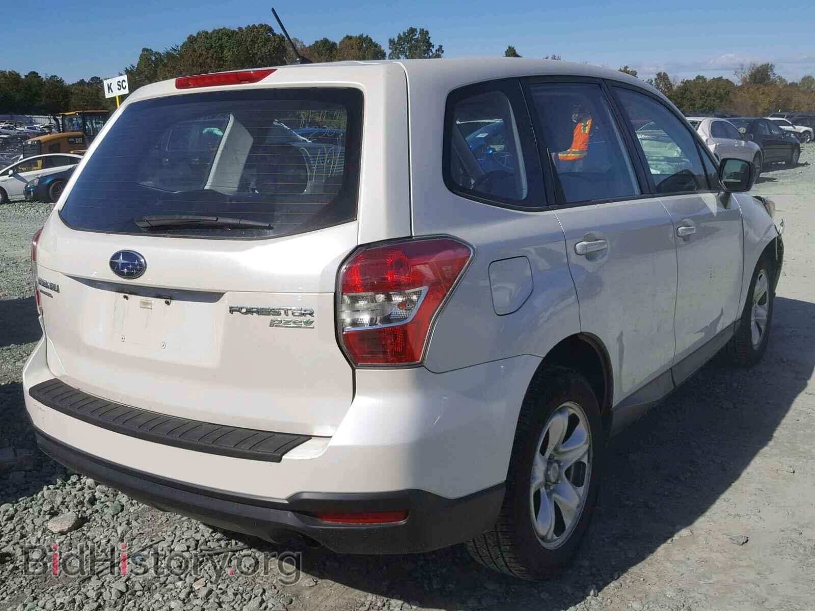 2014 SUBARU FORESTER - VIN: JF2SJAAC7EH459654 - Фото 4