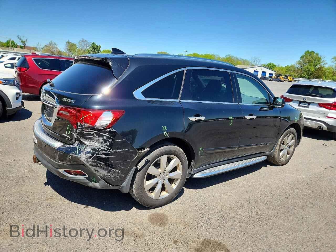 2014 ACURA MDX - VIN: 5FRYD4H86EB050126 - Фото 3