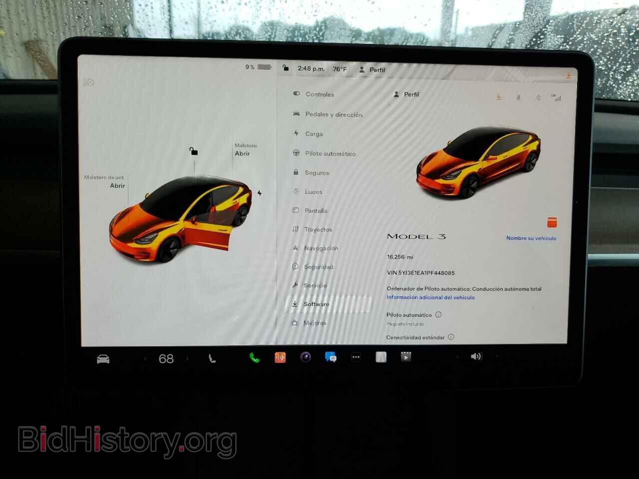 2023 TESLA MODEL 3 - VIN: 5YJ3E1EA1PF448085 - Фото 9
