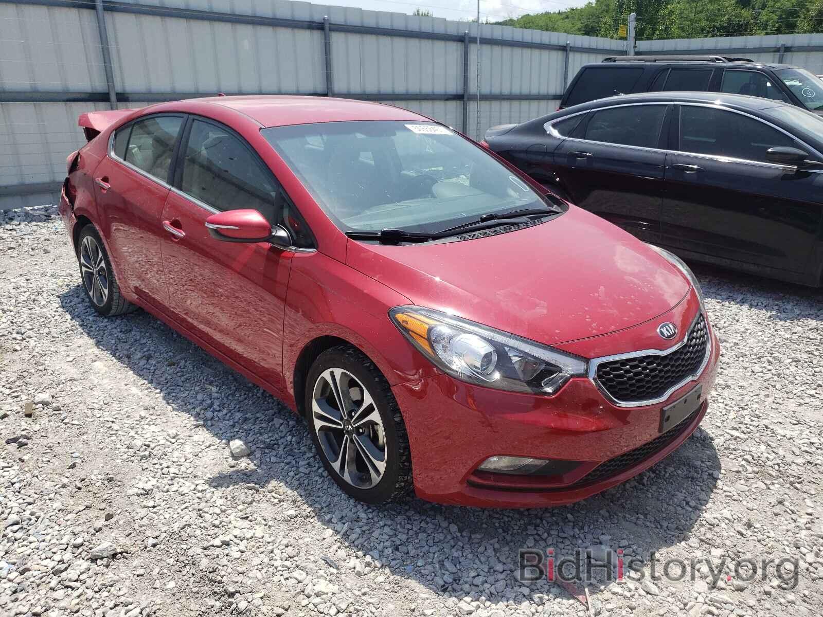 Photo KNAFX4A88E5082987 - KIA FORTE 2014