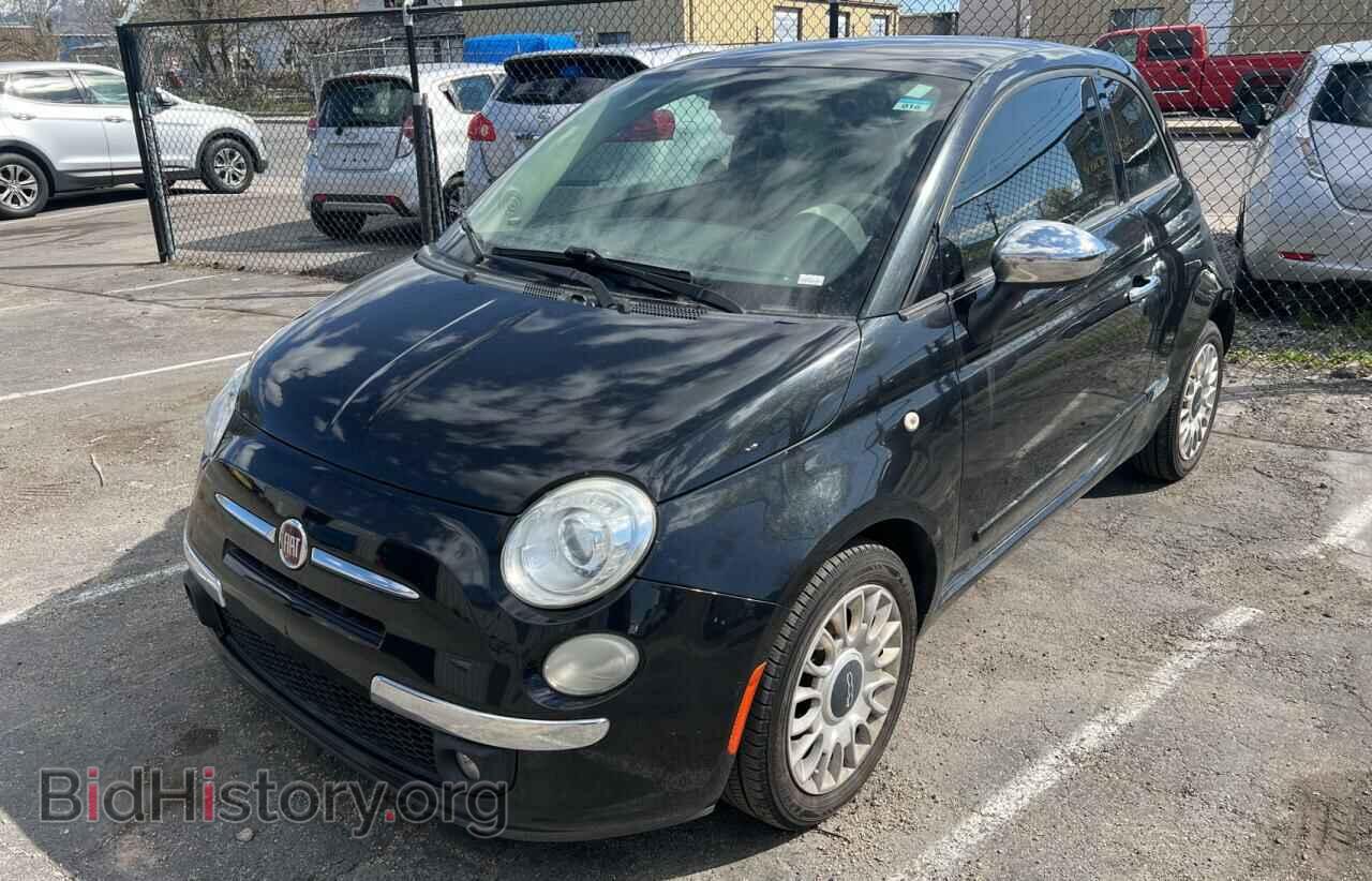 2012 FIAT 500 - VIN: 3C3CFFCR2CT106566 - Фото 2