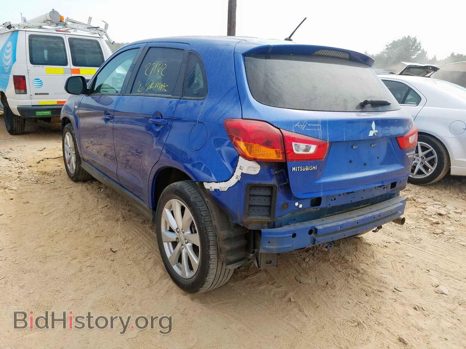 2015 MITSUBISHI OUTLANDER - VIN: 4A4AP3AU9FE044733 - Фото 3