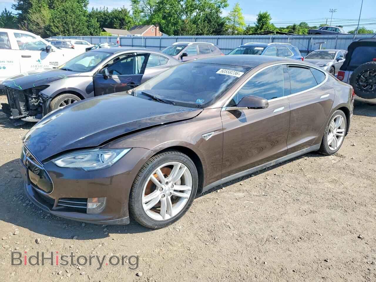 Photo 5YJSA1S12EFP52440 - TESLA MODEL S 2014