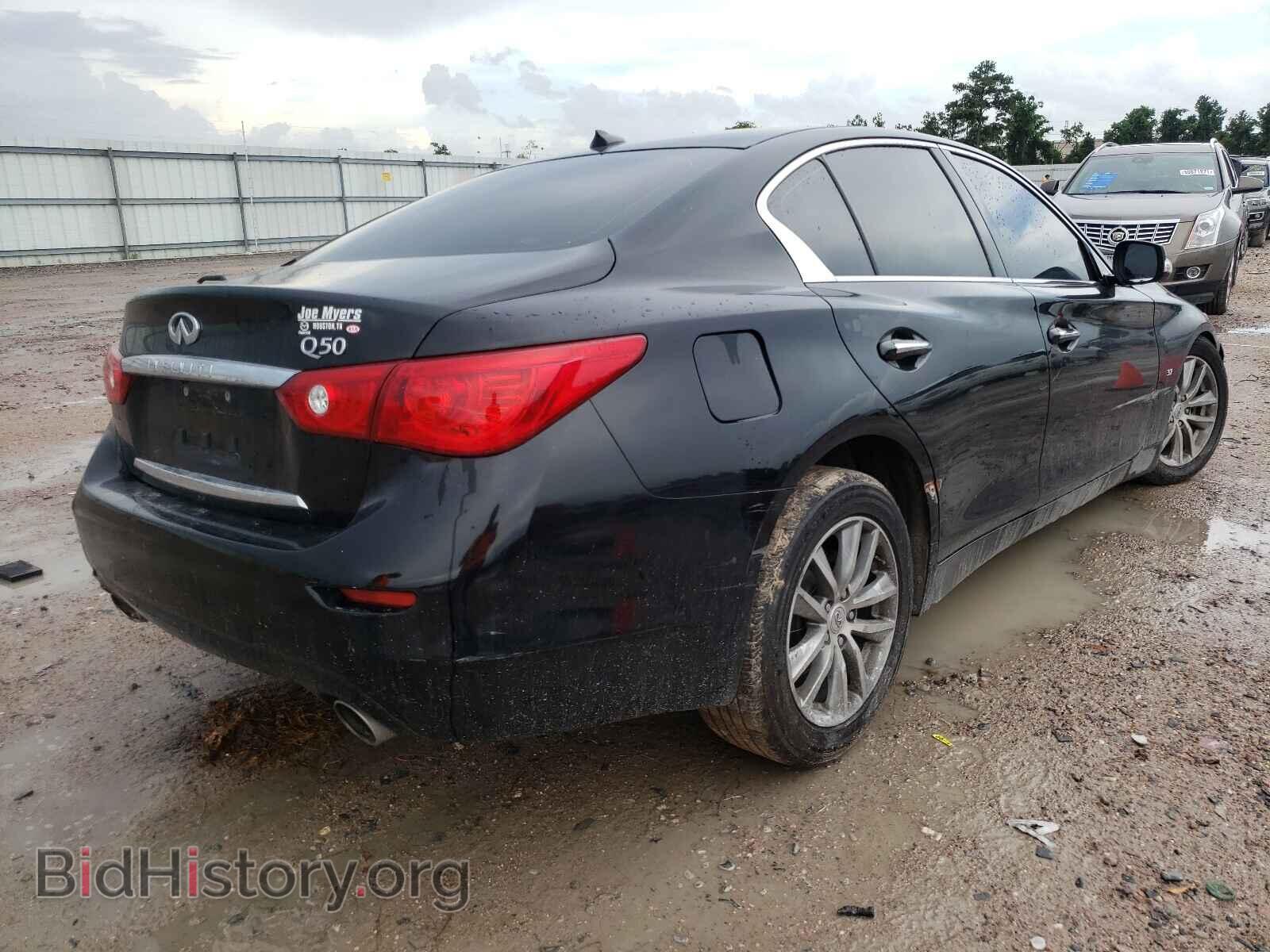 2014 INFINITI Q50 - VIN: JN1BV7AP7EM693473 - Фото 4