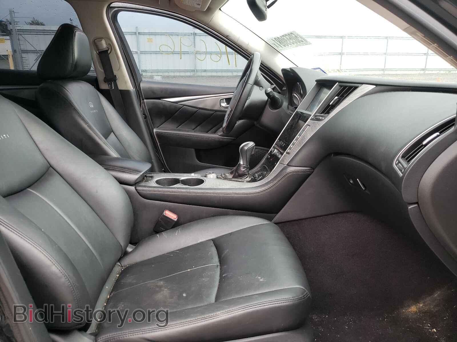 2014 INFINITI Q50 - VIN: JN1BV7AP7EM693473 - Фото 5