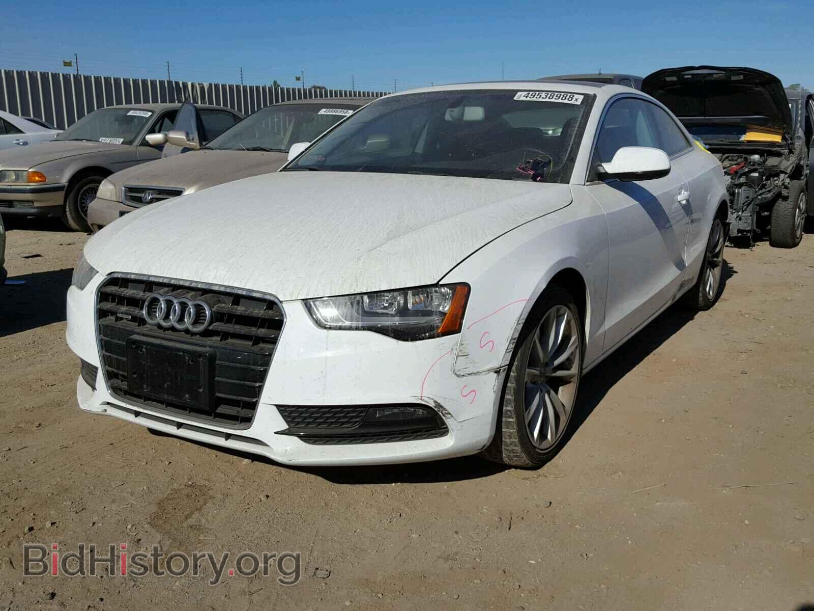 2013 AUDI A5 PREMIUM - VIN: WAUGFAFR9DA028286 - Фото 2