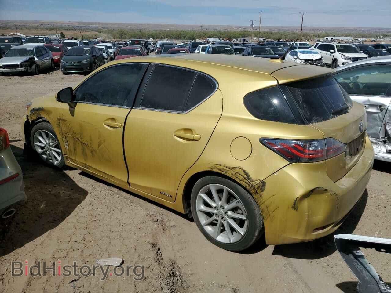 2011 LEXUS CT 200 - VIN: JTHKD5BH8B2041432 - Фото 2