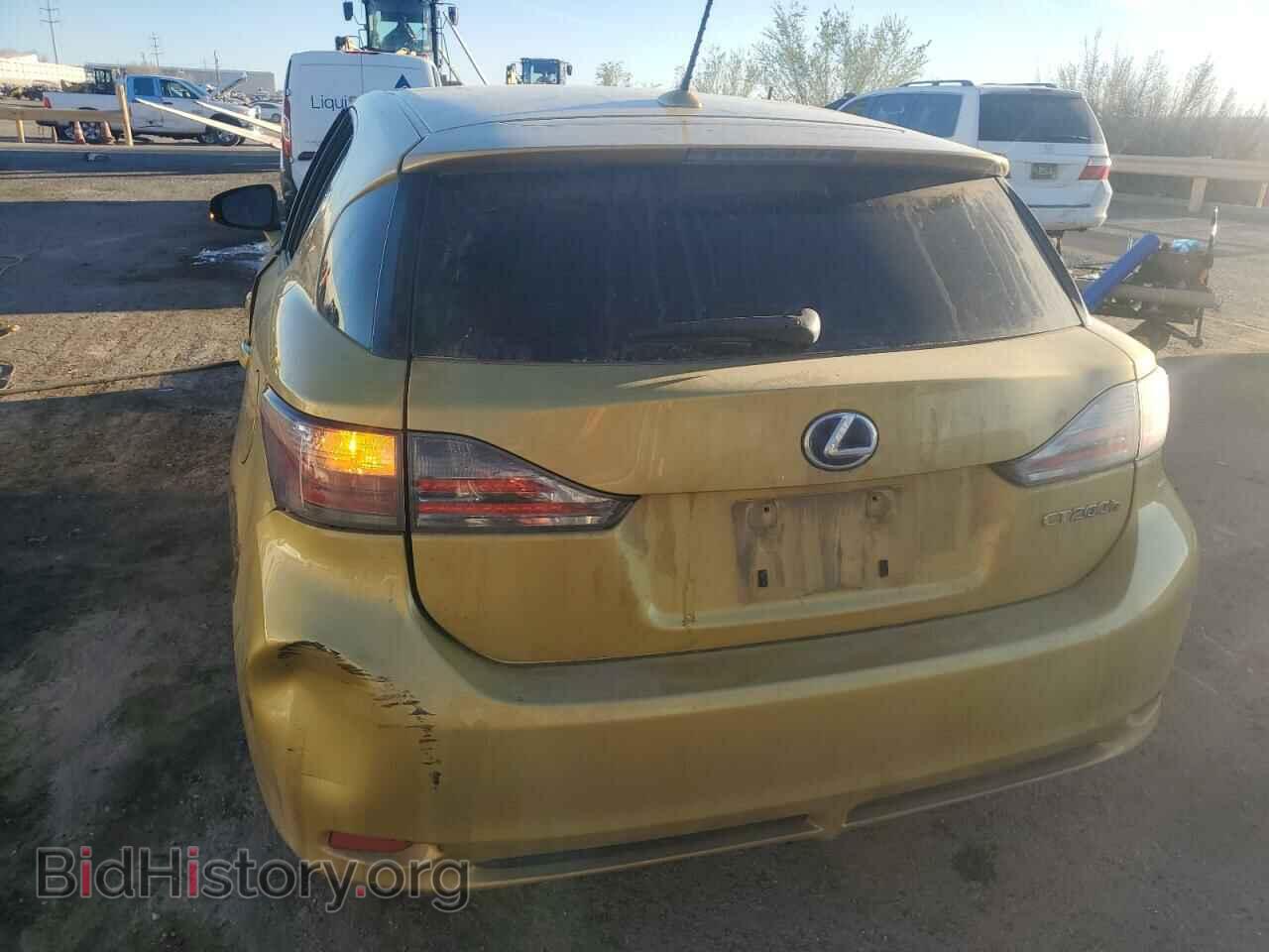 2011 LEXUS CT 200 - VIN: JTHKD5BH8B2041432 - Фото 6