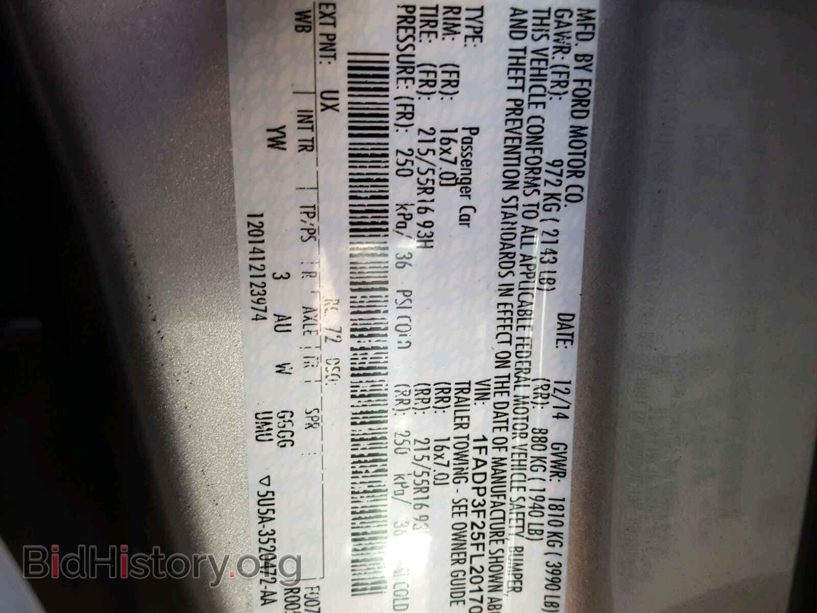 2015 FORD FOCUS - VIN: 1FADP3F25FL201705 - Photo 10