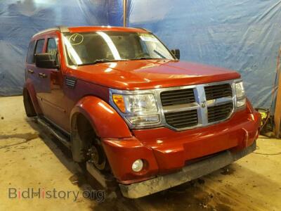 2008 Dodge NITRO Nitro SXT, red — VIN 1D8GU28K88W253095, Copart