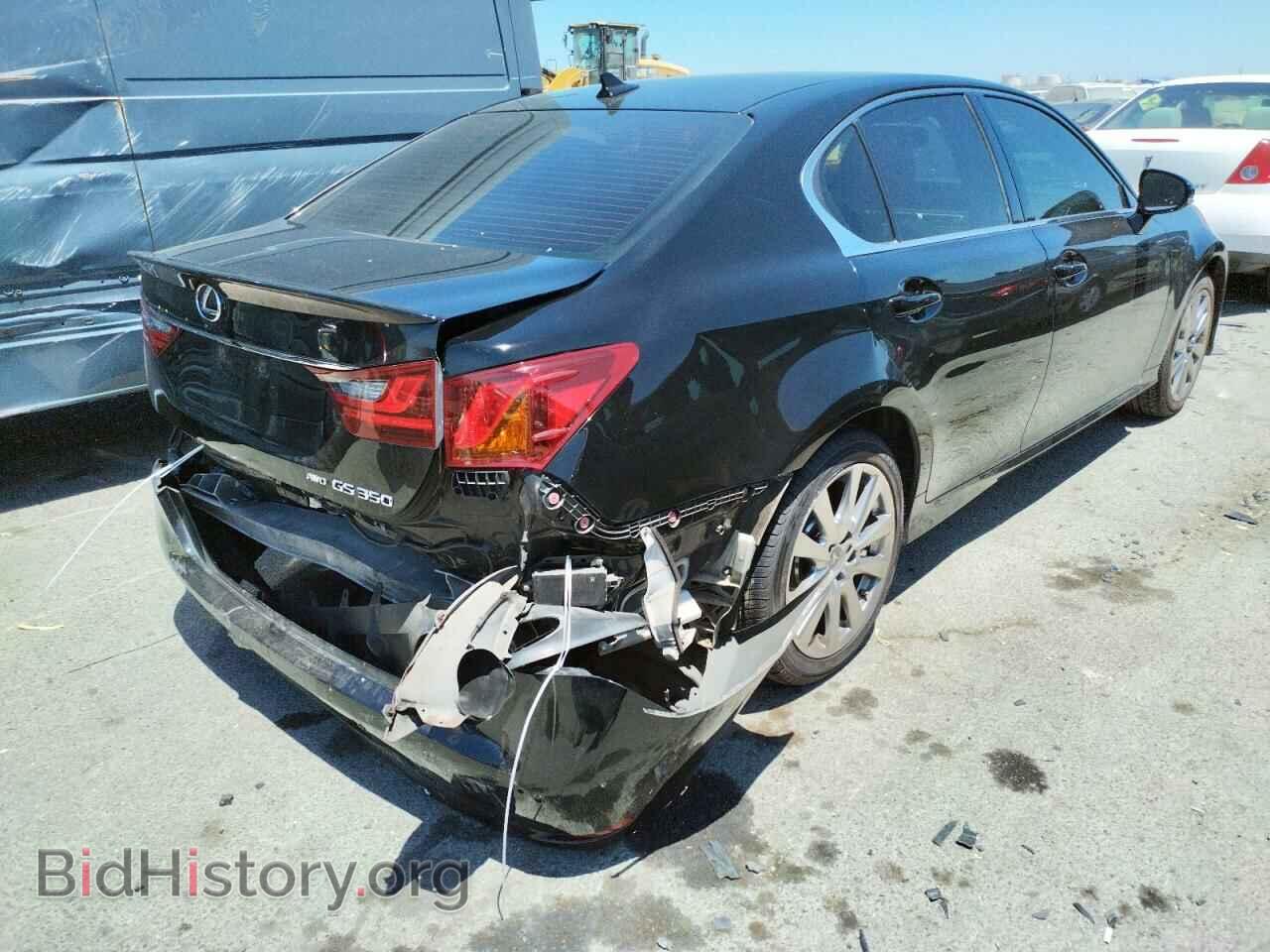 2013 LEXUS GS350 - VIN: JTHCE1BL5D5013605 - Фото 4