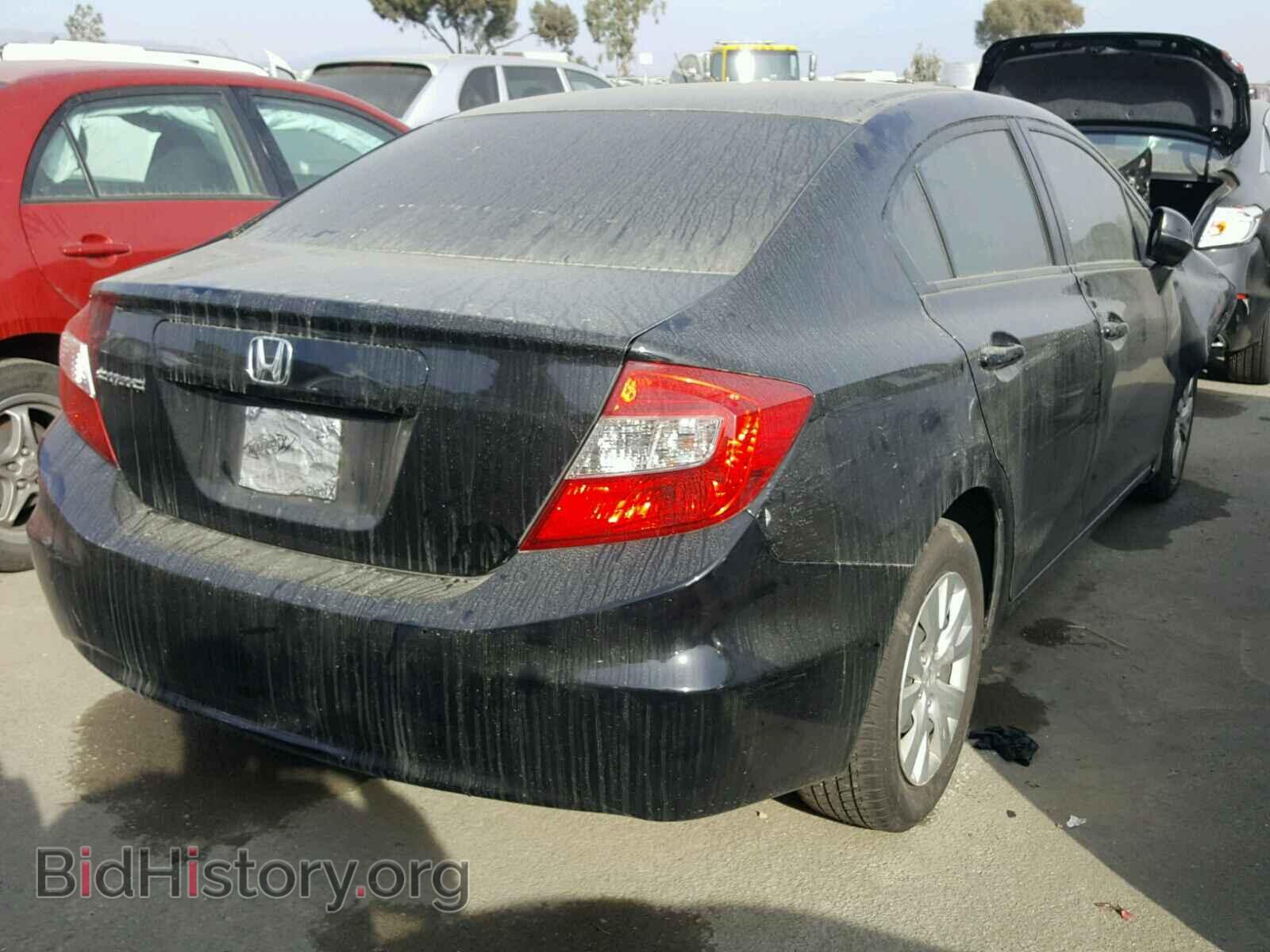 2012 HONDA CIVIC - VIN: 19XFB2F59CE377151 - Фото 4