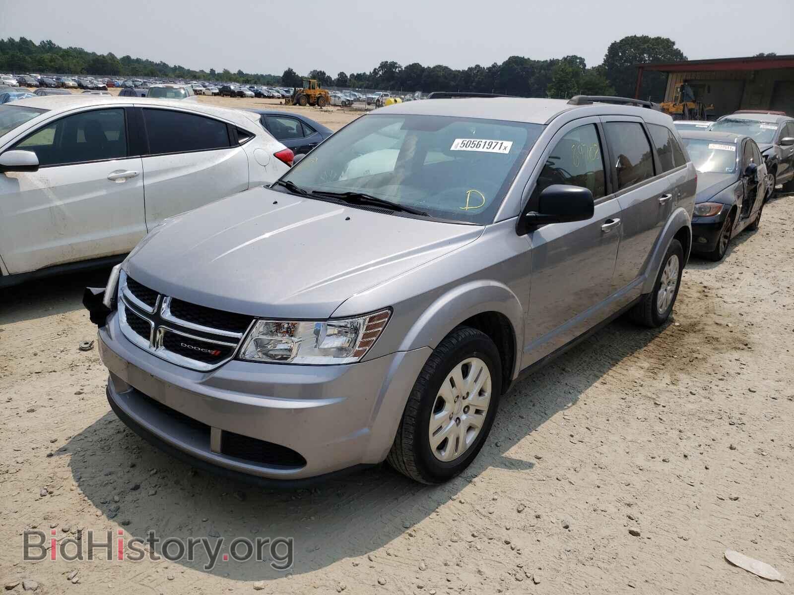 2016 DODGE JOURNEY - VIN: 3C4PDCAB6GT106888 - Фото 2
