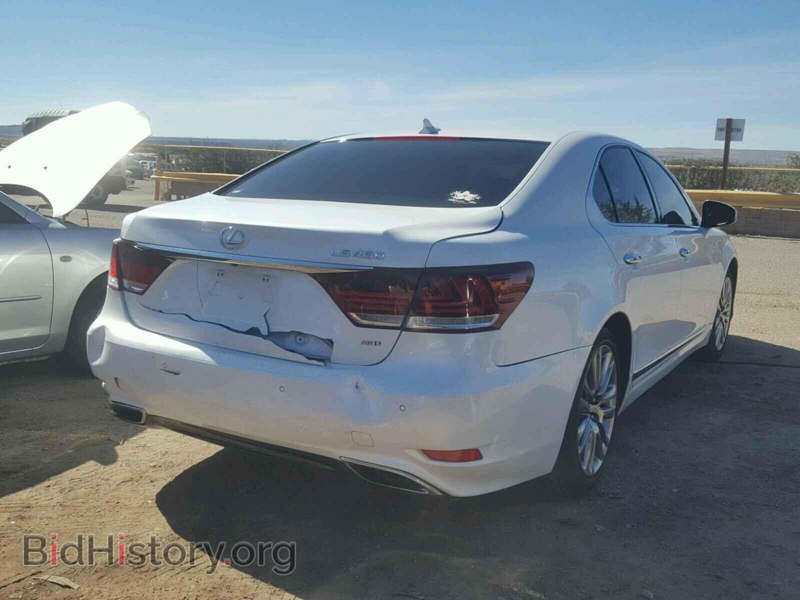 2013 LEXUS LS460 - VIN: JTHCL5EF4D5017731 - Photo 4
