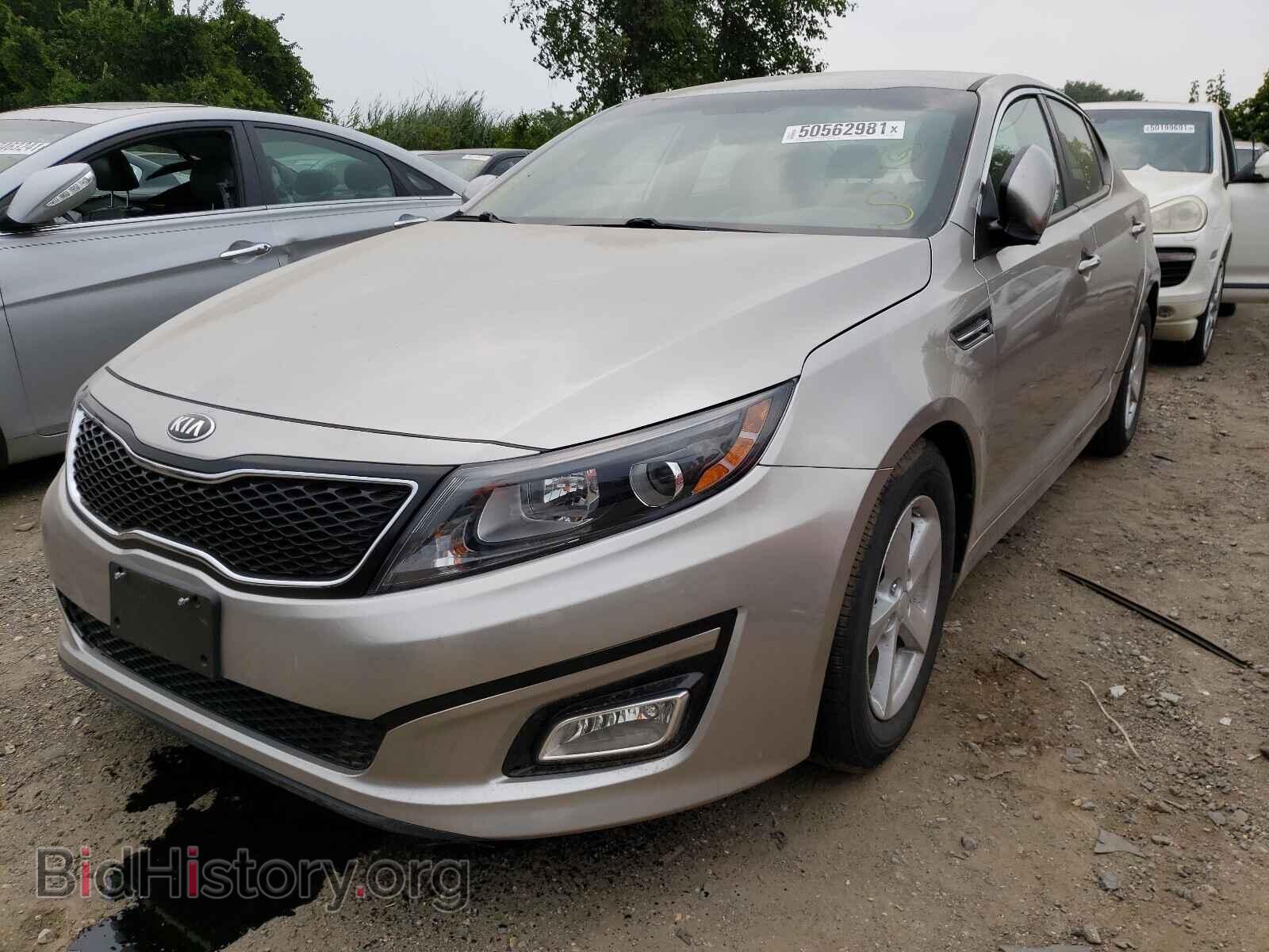 2015 KIA OPTIMA - VIN: 5XXGM4A76FG483412 - Фото 2