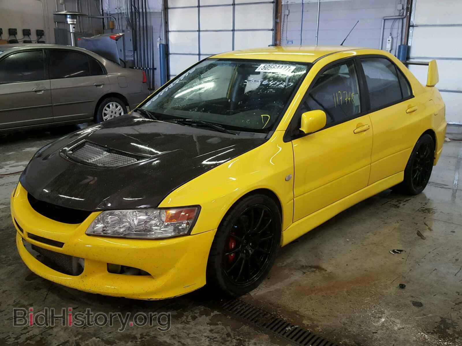 2005 MITSUBISHI EVO - VIN: JA3AH86D75U016202 - Фото 2