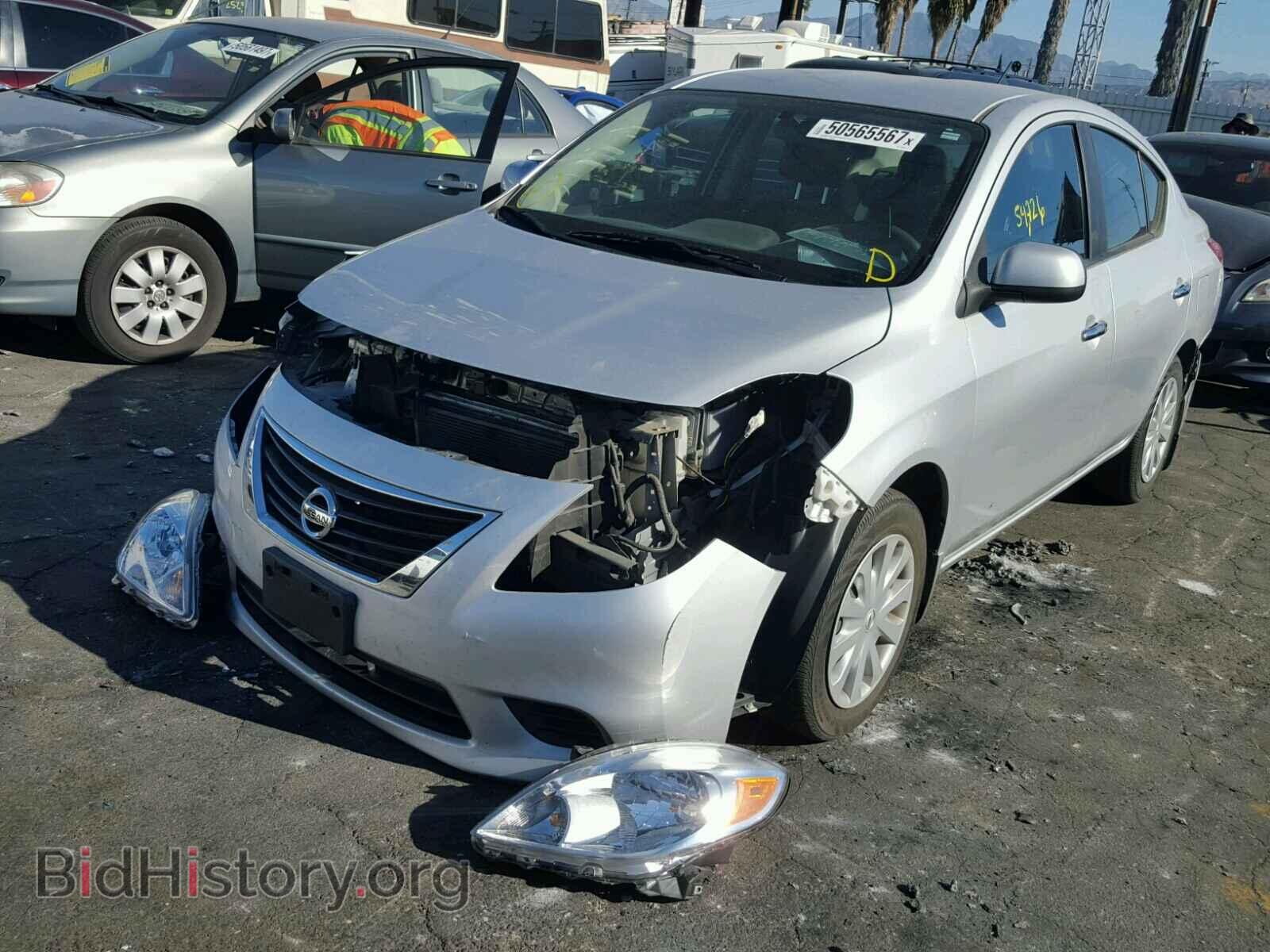 2012 NISSAN VERSA - VIN: 3N1CN7AP6CL920342 - Фото 2