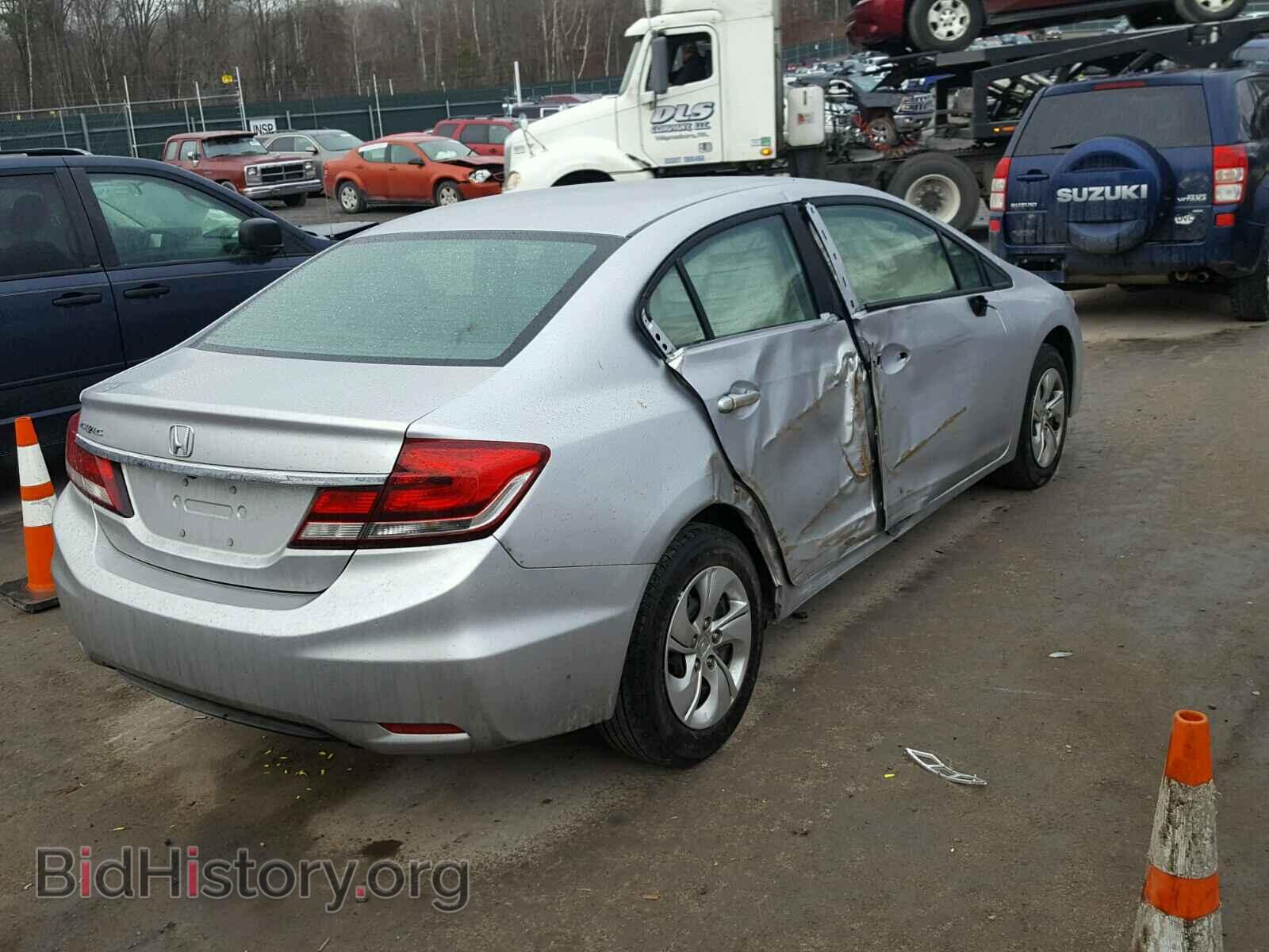 2014 HONDA CIVIC - VIN: 19XFB2F53EE272978 - Фото 4