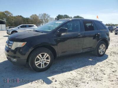 2008 Ford EDGE SEL, black — VIN 2FMDK38C48BB08526, Copart