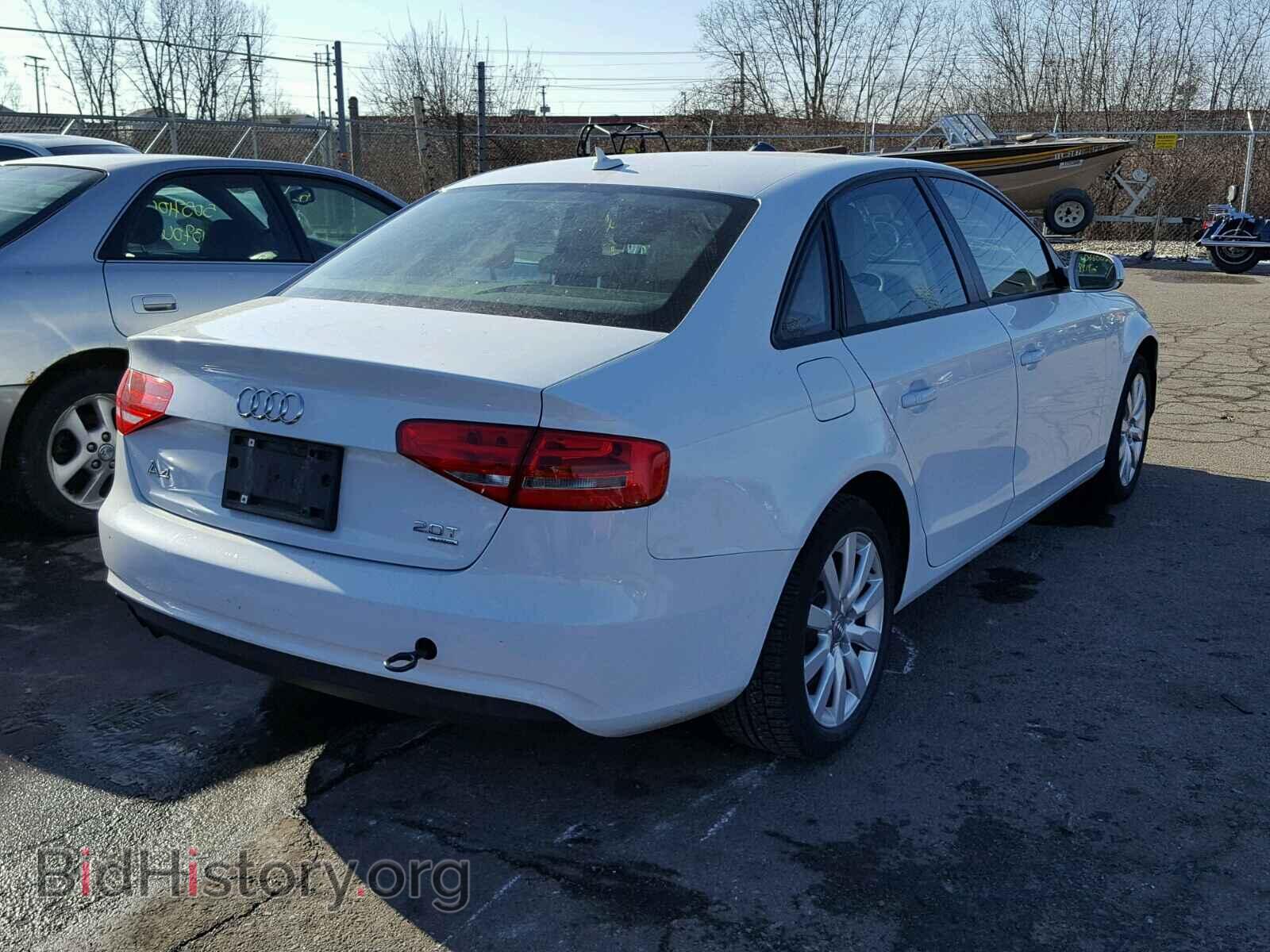 2013 AUDI A4 - VIN: WAUBFAFL9DN026732 - Фото 4