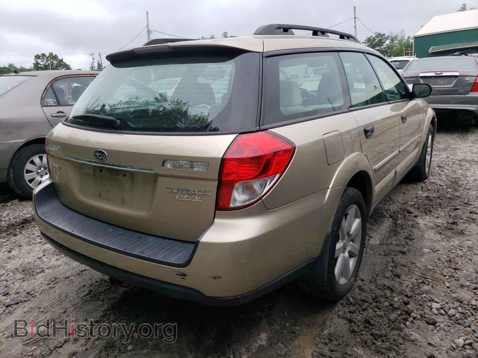 2009 SUBARU OUTBACK - VIN: 4S4BP61C097346341 - Фото 4