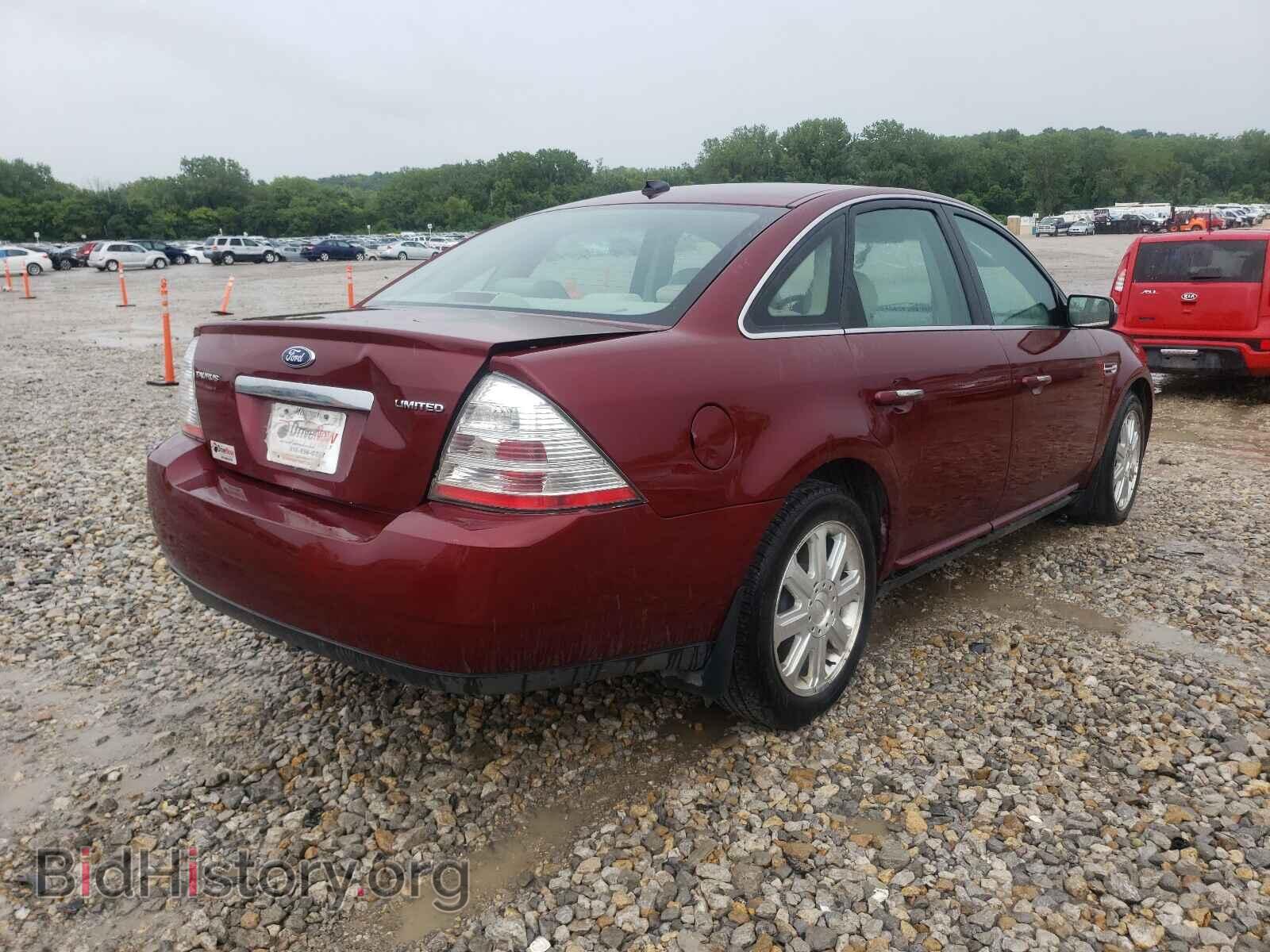 2008 FORD TAURUS - VIN: 1FAHP25W78G144757 - Фото 4