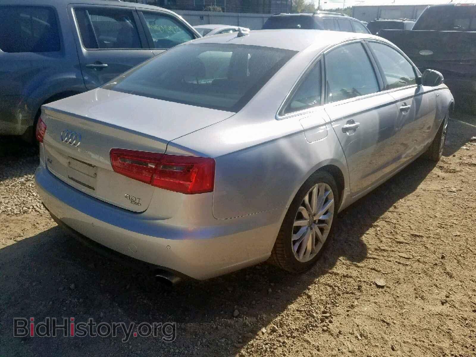 2013 AUDI A6 - VIN: WAUGGAFC9DN033568 - Фото 4
