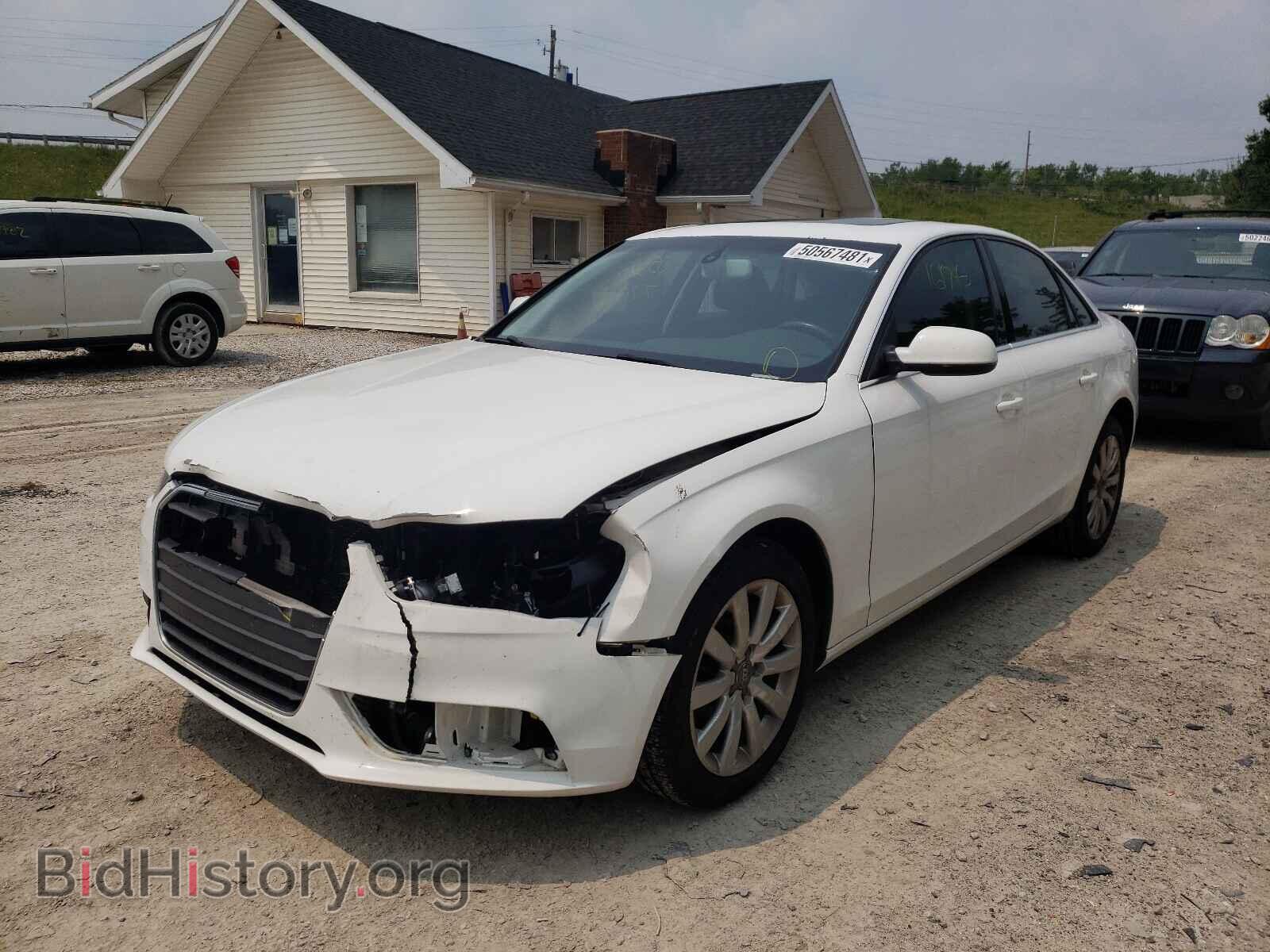 2013 AUDI A4 - VIN: WAUBFAFL5DN044368 - Фото 2