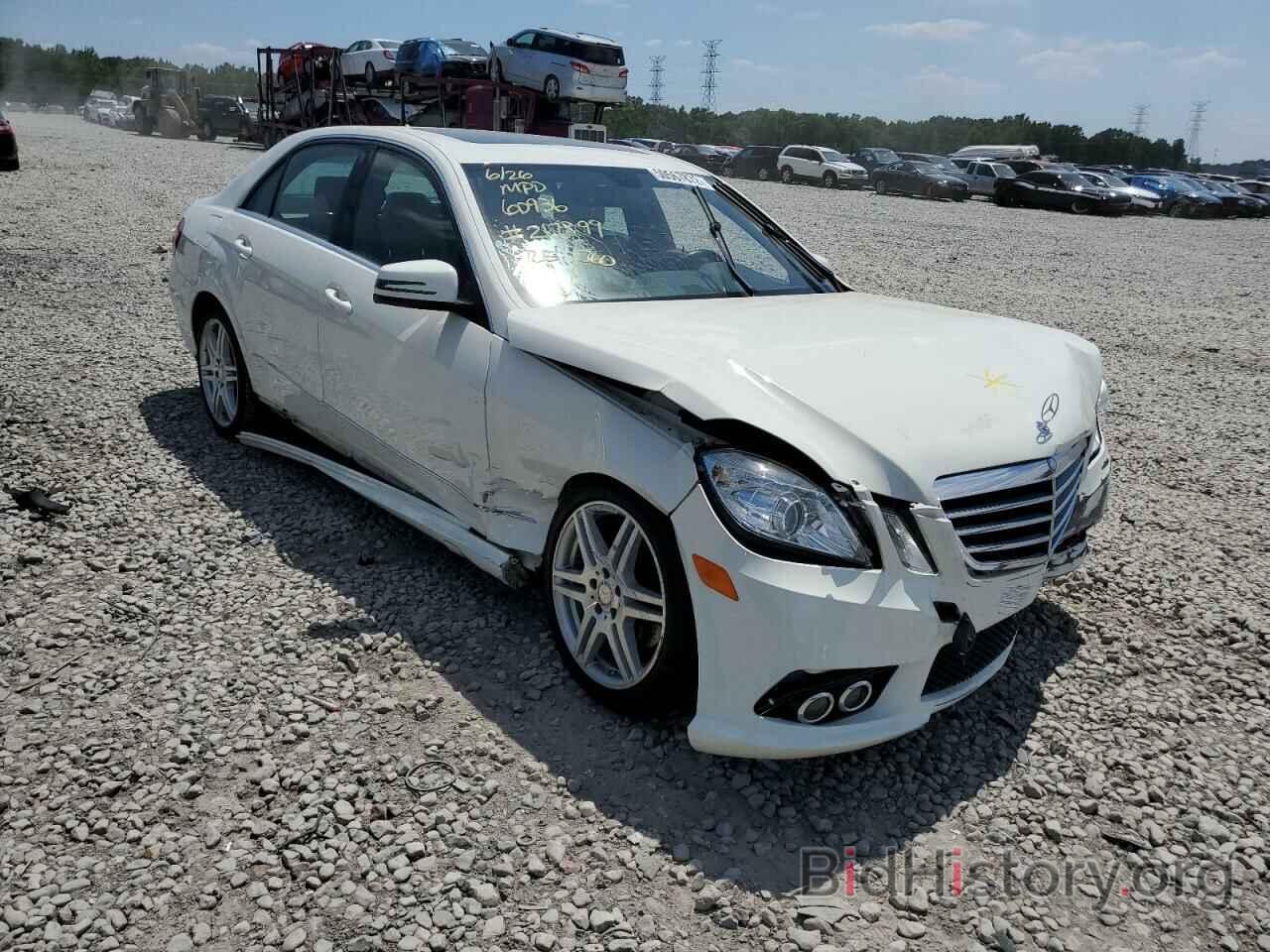 Photo WDDHF5GBXAA217899 - MERCEDES-BENZ E-CLASS 2010