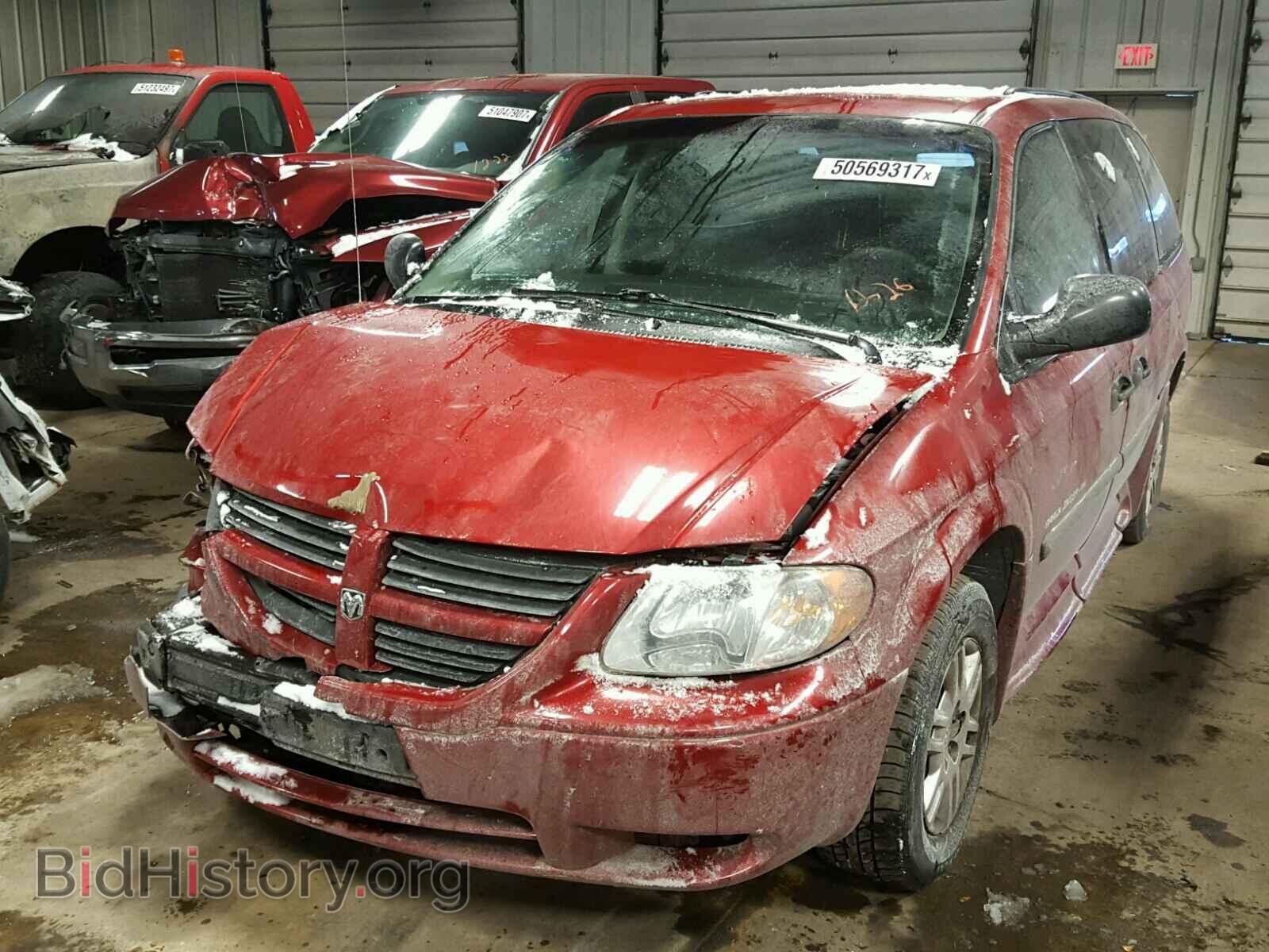 2007 DODGE CARAVAN - VIN: 1D4GP24R87B255513 - Фото 2