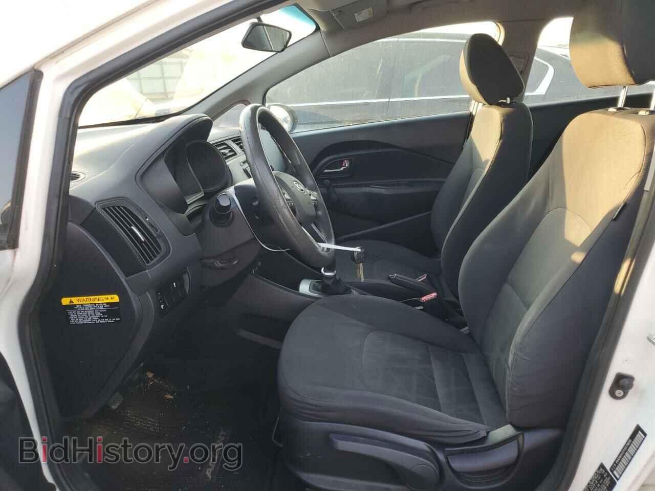 2012 KIA RIO - VIN: KNADM5A37C6078656 - Фото 7