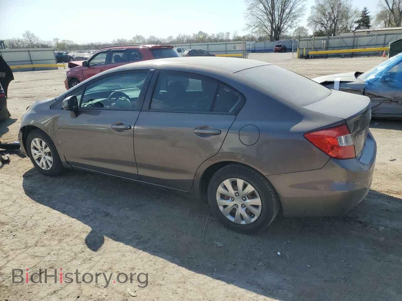 2012 HONDA CIVIC - VIN: 2HGFB2F51CH536685 - Фото 2