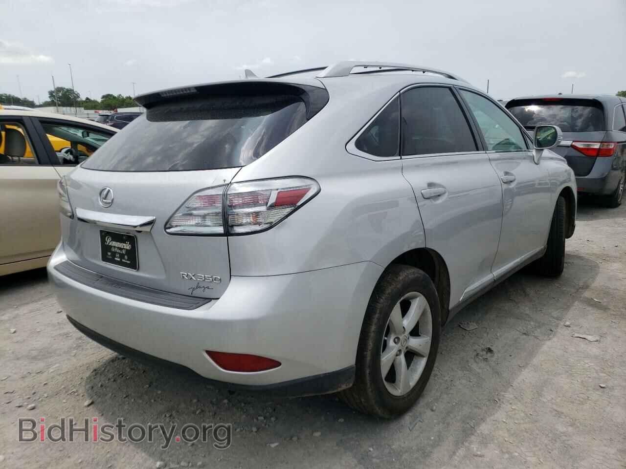 2012 LEXUS RX350 - VIN: 2T2BK1BA1CC141938 - Фото 4