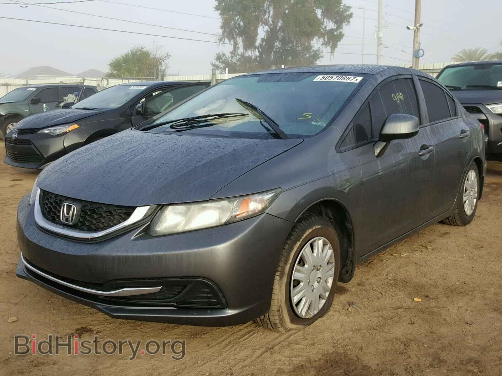 2013 HONDA CIVIC - VIN: 19XFB2F5XDE048492 - Фото 2