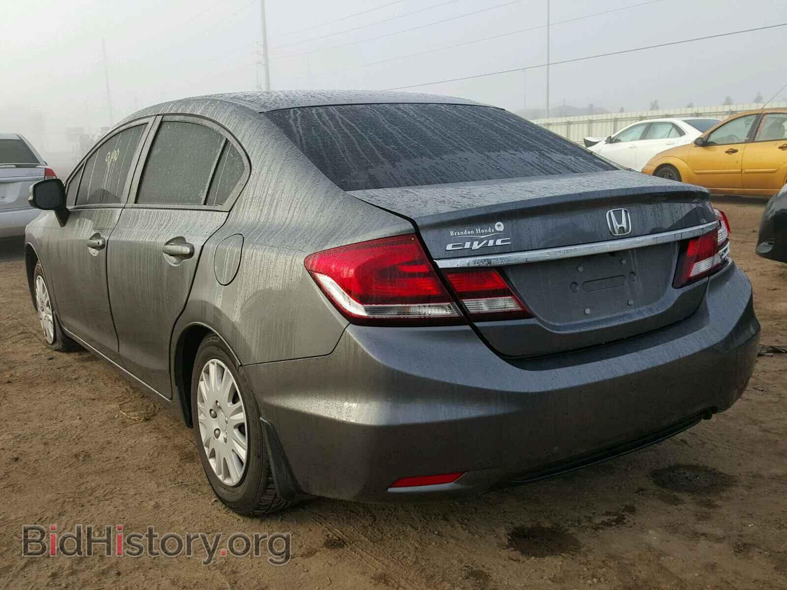 2013 HONDA CIVIC - VIN: 19XFB2F5XDE048492 - Фото 3
