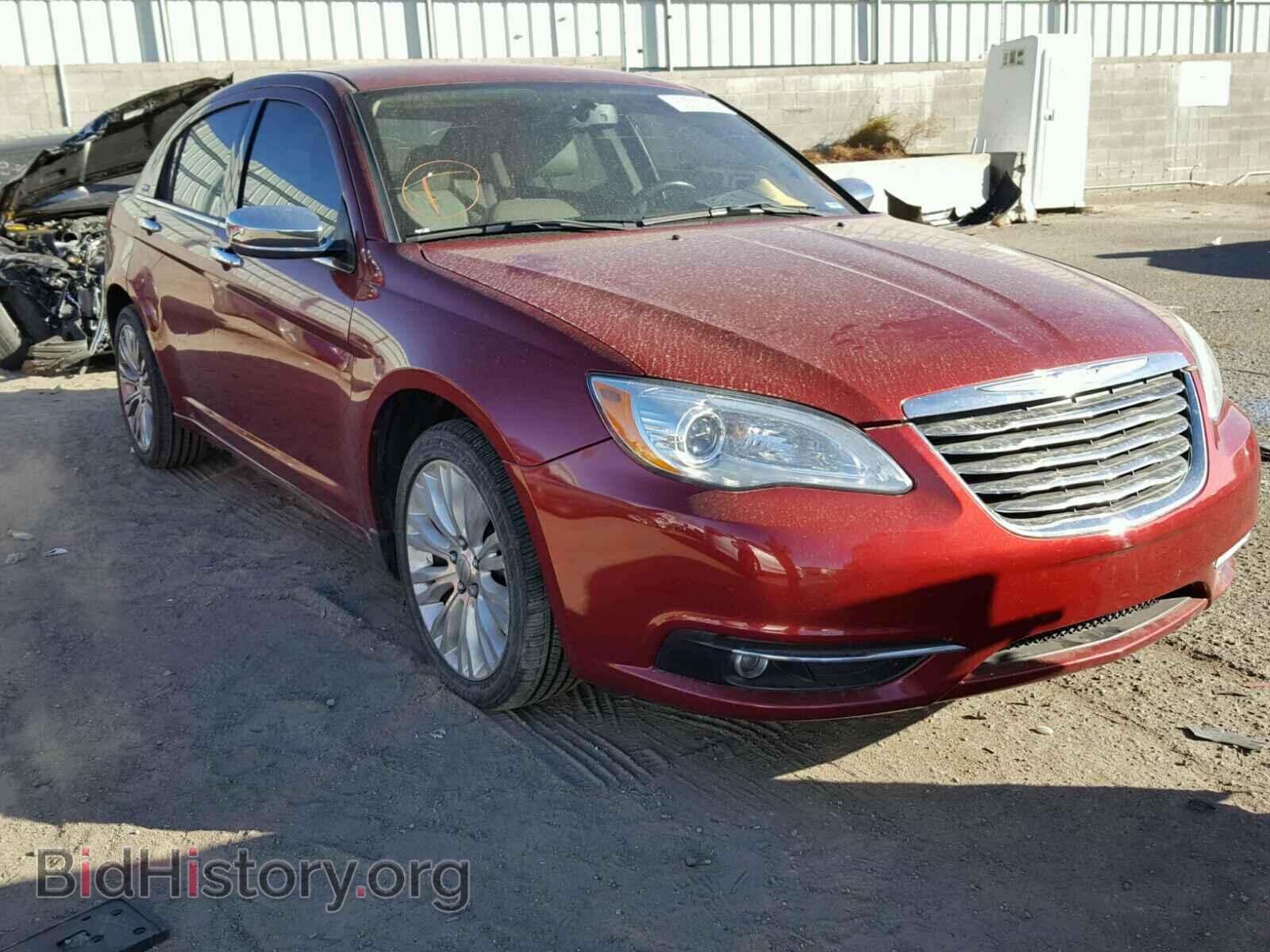 Фотография 1C3CCBCG5CN304218 - CHRYSLER 200 2012
